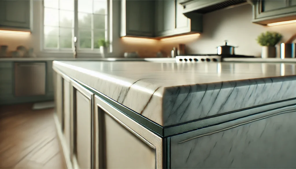 countertop edge beveled